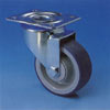 Industrial castor + top plate fitting + ball bearing hub